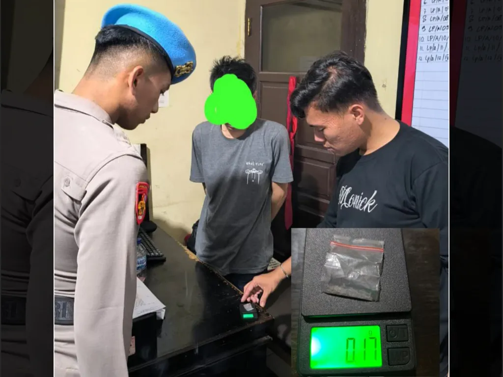 Miliki Satu Paket Sabu, Satresnarkoba Polres Solok Amankan Seorang Mahasiswa di Cupak